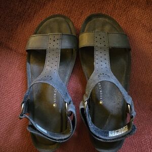 Keen Kaci Ana T-Strap Sandals Black Size 9